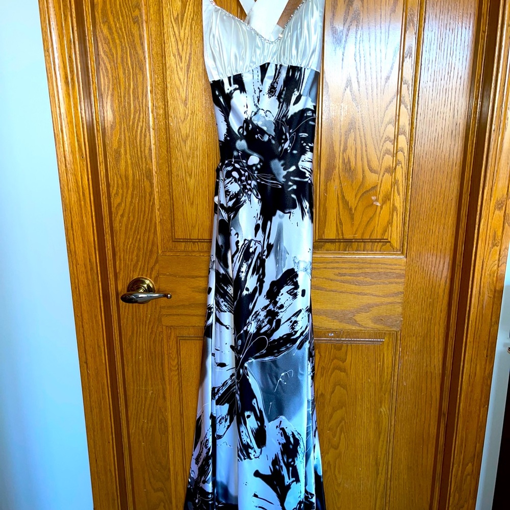Black & White Gown